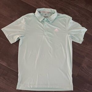 adidas Light Blue Polo Shirt